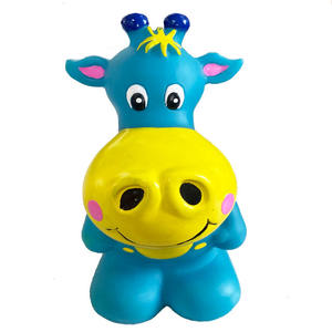 Toptan özel çevre dostu Pet köpek vinil oyuncak dayanıklı çiğnemek hayvan şekli gıcırtılı oyuncak - Product Image 5