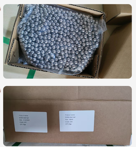 Bolas de Rodamiento de Acero Inoxidable Pulido de Bajo Precio 7mm 7.144mm 7.48mm 7.85mm 7.938mm 8mm para Molienda de Chocolate - Product Image 4