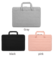 Sac portable pour ordinateur portable en polyester, mallette pour ordinateur portable de 13/14/15/15,6 pouces, sac à main