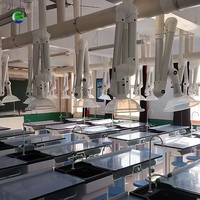 Équipement de laboratoire scientifique en acier pour les écoles, design moderne, table et chaise de laboratoire fabriquées au Guangdong