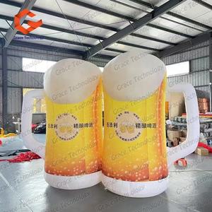 Botella de <span class=keywords><strong>Cerveza</strong></span> Inflable Gigante con Logotipo Personalizado para Publicidad Exterior - Product Image 4