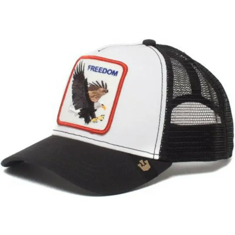 Casquette de baseball Animal Summer Travel Snapback Hats Men's Embroidery Hip-Hop Cap Couple Style Sun Visor Adjustable Trucker Mesh Cap