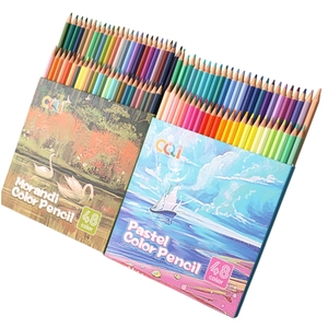 Set di Matite Colorate in Legno 24 Colori Matite Colorate a Olio per <span class=keywords><strong>Adulti</strong></span> e Bambini per Artisti e Disegno - Product Image 1