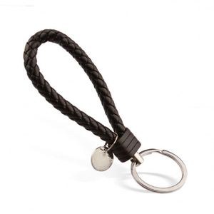 Llavero de cuero trenzado con gancho para hombres y mujeres, para motocicletas, scooters y coches, soporte para llaves. - Product Image 4