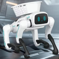 Chien robot intelligent AI, programmation, télécommande, jouet robot chien intelligent, jouet interactif pour enfants, programmation intelligente, jouet RC intelligent