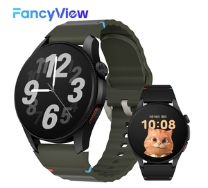 ลดราคาพิเศษ S26 สมาร์ทวอทช์ <span class=keywords><strong>Android</strong></span> ตรวจวัดสุขภาพ วัดอัตราการเต้นของหัวใจ หน้าจอสัมผัส AMOLED รองรับ NFC โทรฉุกเฉิน SOS กันน้ำ IP67 สายแม่เหล็ก - Product Image 3