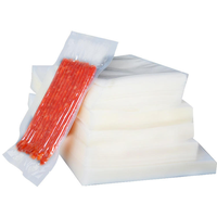 Rollo Texturizado al Vacío de Grado Alimenticio para Procesamiento de Carne, Embalaje de Nylon Texturizado LDPE Congelado, Almacenamiento Sellado Óptimo