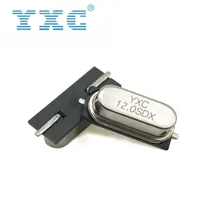 YXC HC-49SMDピン20pF10PPM SMD 12.000MHz水晶振動子12MHz