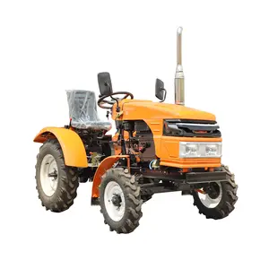 12HP 15HP 18HP 20HP 22HP 24HP ארבעה גלגל 4*2 דיזל מיני טרקטור 4x4 חוות חקלאות טרקטור למכירה