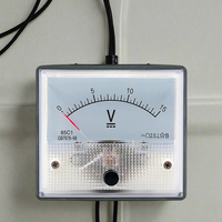 Voltmeter Analog Panel 85C1 Grosir 5V 10V 15V 20V 30V Mekanis untuk Peralatan Pengukuran Laboratorium