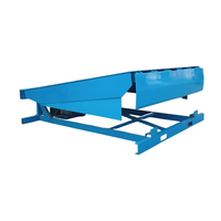 Pont d'accès hydraulique électrique fixe, niveleur de quai, plateforme de chargement et de déchargement