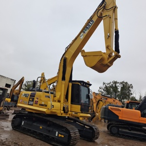 Komatsu รถตักตีนตะขาบ PC200-8ไฮดรอลิกมือสองสภาพดีประกอบด้วยปั๊มเครื่องยนต์ที่จำเป็นตลับลูกปืน PLC กระปุกเกียร์ - Product Image 4