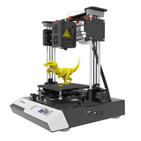Mesin Printer 3D Desktop Kecil SCIEDU AA3DETK2 dengan Layar FDM DIY Mini Printer untuk Filamen PLA/ABS Mudah Digunakan Mini Printer 3D