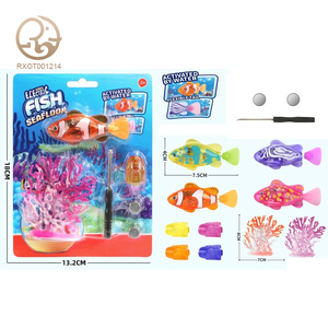 <span class=keywords><strong>Juguete</strong></span> <span class=keywords><strong>Robot</strong></span> para Bebés, Mascota Robótica Eléctrica Unisex, <span class=keywords><strong>Juguete</strong></span> de <span class=keywords><strong>Pez</strong></span> <span class=keywords><strong>Robot</strong></span> para Nadar en el Baño en Verano, para Niños de 5 a 7 Años - Product Image 4