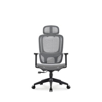 Chaise de bureau en maille JOHOOFURNITURE avec appui-tête, vente en gros, Cadeira De Escritorio pour bureau à domicile, coussin épais confortable