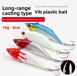 Aotuo - Señuelo Artificial de Plástico ABS de 7 cm y 10 g con Sonajero, Cebo Artificial para Pesca de Lubina en Agua Dulce - Product Image 3