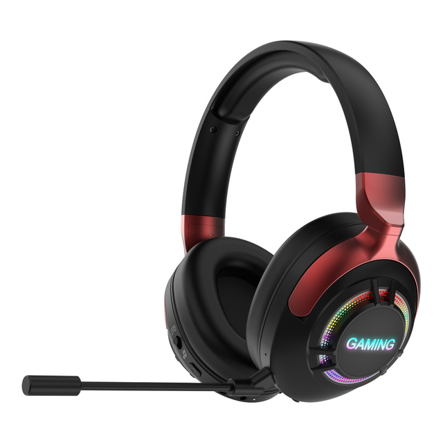 Immersive 45Ms Low Latency Oem Odm Bluetooth Headset Wireless Gaming Headphones With Mic and Rgb