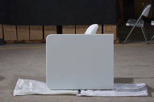 Factory Direct Durable HDPE Plastic Outdoor <strong>Folding</strong> <strong>Table</strong> Sturdy Portable Design for Modern <strong>Dining</strong> Foldable Modern Outdoor - Product Image 4