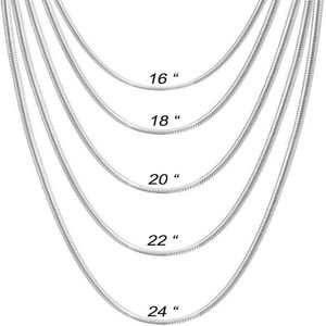 Collar de acero inoxidable <span class=keywords><strong>Xu</strong></span> <span class=keywords><strong>Han</strong></span>, cadena de serpiente para colgante DIY, joyería para la clavícula - Product Image 3
