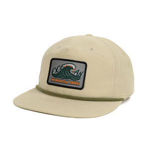 หมวกแก๊ปเบสบอลแบบ 5 แผง ปักลายตามสั่ง ทรงไม่แข็ง ปรับขนาดได้ พร้อมเชือกโพลีเอสเตอร์ ผ้าตาข่ายแคนวาส หมวกทรัคเกอร์แบบ unisex - Product Image 2