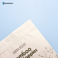 Emballage en sachet plastique en gros pour échantillons de produits dentaires, sachets à fermeture à 3 côtés, faciles à ouvrir