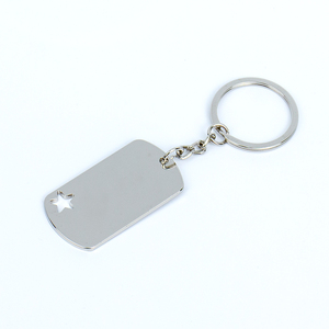 Porte-clés vierge en métal en alliage de zinc de haute qualité commande en gros pour les cadeaux d'événement <span class=keywords><strong>Service</strong></span> de gravure personnalisé - Product Image 4