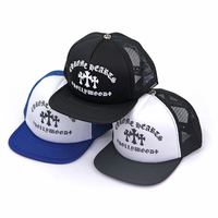 Gorra Trucker de Espuma Cómoda de 5 Paneles con Logotipo Personalizado, Correa de Nylon Ajustable y Hebilla de Plástico, Gorra de Malla al por Mayor