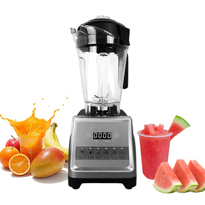 Licuadora Comercial de 3L, 1000-3000W, con Pantalla Táctil, Procesador de Alimentos Multifuncional para Exportación - Product Image 4