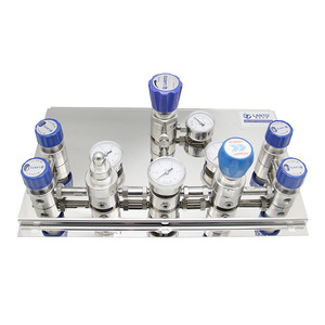 Colector de Gas de Doble Etapa de Acero Inoxidable LANTO 0-2.5MPa, Sistema de Suministro de Gas para Laboratorio - Product Image 5