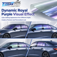 Película para Ventanas de Automóviles Tuman OEM, Embalaje en Cartón, Control de Calor, 72% VLT, Anti-UV, Pedidos al por Mayor, Stock Disponible para Concesionarios de Mercados Automotrices