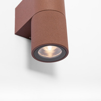 Intérieur IP65 Twin Spot 2*6W supérieur et inférieur en aluminium lampe décorative à montage mural à LED lampe de lit à LED montée en surface