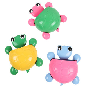 Porte-brosse à dents mignon en forme de tortue, support mural en plastique pour salle de bain, pour enfants et adultes - Product Image 3