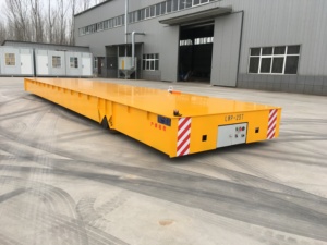 Chariot à plateau mobile électrique hydraulique sans rail <span class=keywords><strong>Leina</strong></span> New Industrial Goods Handling 80 tonnes à usage général - Product Image 5