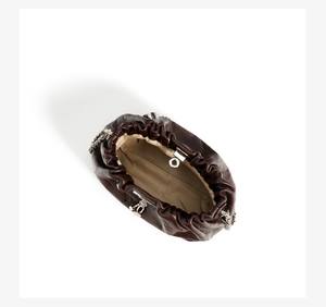 Bolso de Mensajero de Cuero Genuino Plegado de Alta Gama Retro 2025, Estilo Vintage, de Hombro o Cruzado, Elegante para Mujer - Product Image 6