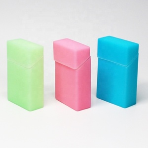 UKETA-estuche de silicona para cigarrillo, logo personalizado, resistente al agua, color suave - Product Image 5
