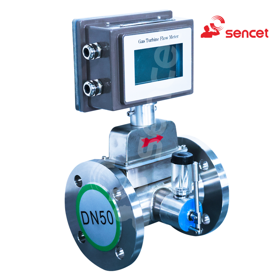 Lpg Flow Meter SS3004 Gas Turbine Flowmeter Natural Gas Flow Meter LWQ ...
