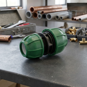 Raccord de réduction à compression SAP Ring Design pour tuyaux PE/HDPE en PP vierge, modèle SAP10022520, 25*20, pour l'alimentation en eau et le drainage - Product Image 3