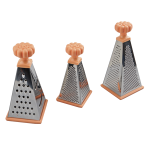 Rallador de mano multifunción de acero inoxidable para frutas y verduras, rallador de queso, caja Manual de 4 lados, accesorios de utensilios de cocina - Product Image 6