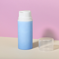 Flacon pulvérisateur sans air portable de haute qualité 15 ml-200 ml Mini flacon pulvérisateur sans air personnalisé en plastique PP Emballage cosmétique
