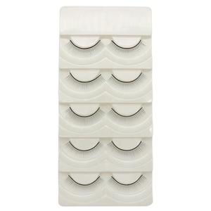 Pestañas postizas de entrenamiento, 5 pares, práctica, extensión de pestañas individuales, enseñanza, práctica, venta al por mayor - Product Image 3