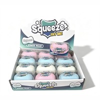 Savon de Simulation Anti-Stress Instantané, Squishy, Son Croquant Sans Rebond, Jouet Sensoriel pour l'Anxiété au Bureau