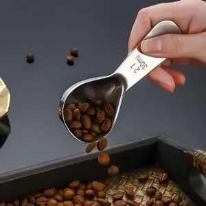 Utensili da cucina per uso alimentare cucchiaio per caffè in acciaio inossidabile