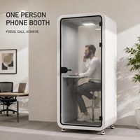 Mobilier de bureau modulaire, cabine de bureau acoustique amovible pour les hôtels et les bâtiments - Salles mobiles réglables
