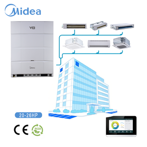 Système VRF intelligent Midea, installation facile, 26hp 73kw, moteurs de ventilateurs DC, R410A, climatiseur central industriel pour supermarchés/CVS - Product Image 1