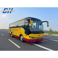 Autobus de luxe d'occasion Zhongtong à vendre, autobus Zhongtong 6906 Euro 6 diesel à transmission manuelle, capacité de 38 places pour le Zimbabwe