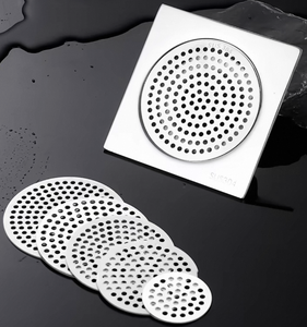 Usine personnalisée 304/316 plaque perforée en acier inoxydable feuille trou carré filtre écran poinçonnage pour bain toilette fournitures - Product Image 2