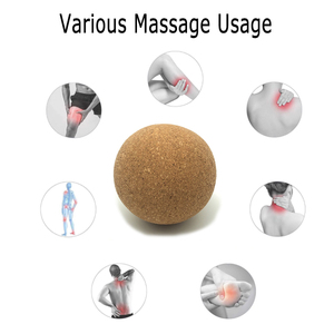Bola terapi Yoga bola pemijat rol gabus yang dapat disesuaikan bola Yoga pelepasan Myofascial - Product Image 5