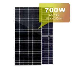 SO9001/ce/tv 태양 전지 패널 모듈 판매 210mm 태양 전지 패널 지붕 하프 셀 패널 공급 업체