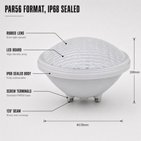 Lampe de piscine murale, éclairage sous-marin pour piscine, ampoule PAR56, étanche IP68, contrôle RGB, 8W 12W 18W 24W 35W