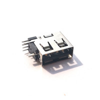 Connecteur Micro USB Femelle Mini 5 Broches 8 Broches 14 Broches pour Applications d'Alimentation Marque JHW OEM/ODM Disponible